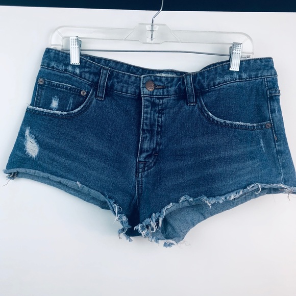 Free People Pants - Free People | denim distressed shorts sz W27